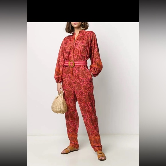 Zimmerman jumpsuit excellent condition with a wooden belt - Picture 3 of 8